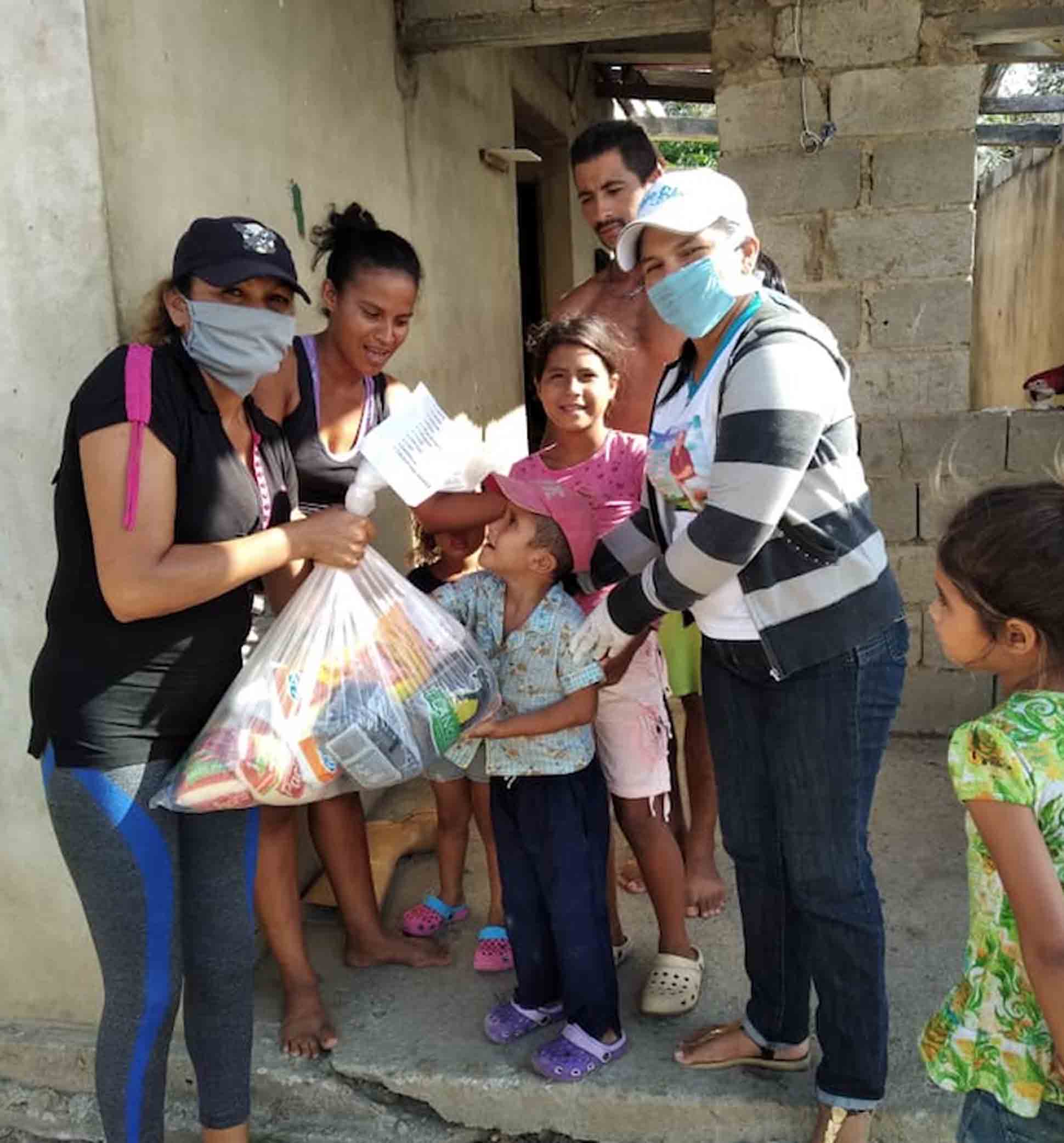 Entrega de alimentos