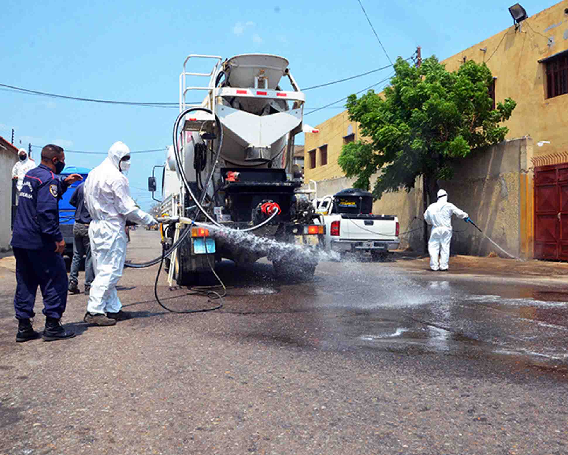 Desinfección en Punto Fijo