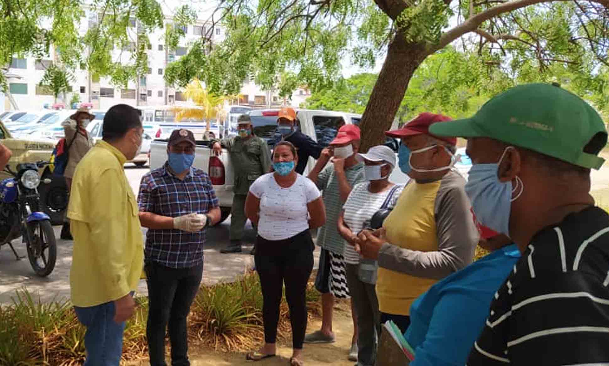 Reunión con pescadores