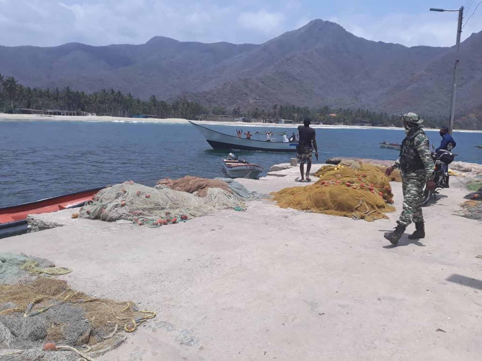 Detenidos en Chuao