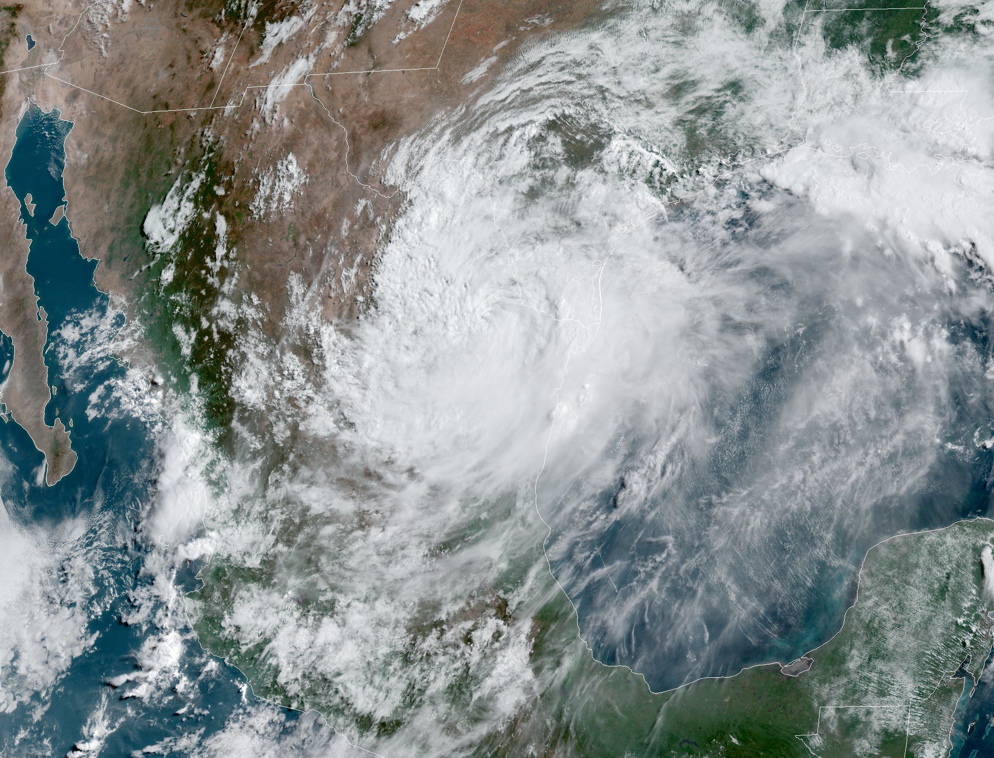  Huracán Hanna se degradó a depresión tropical