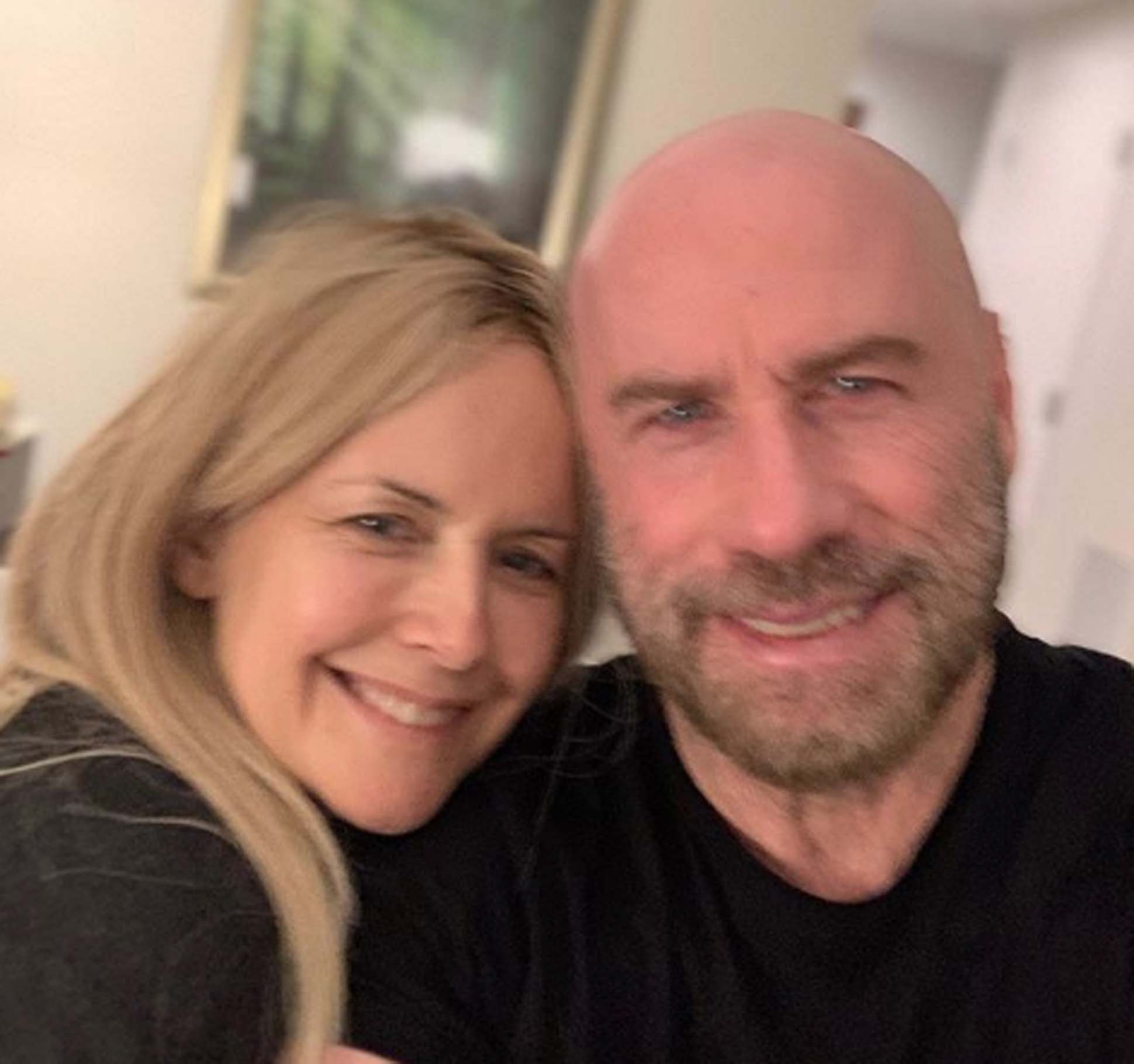 Travolta y su esposa