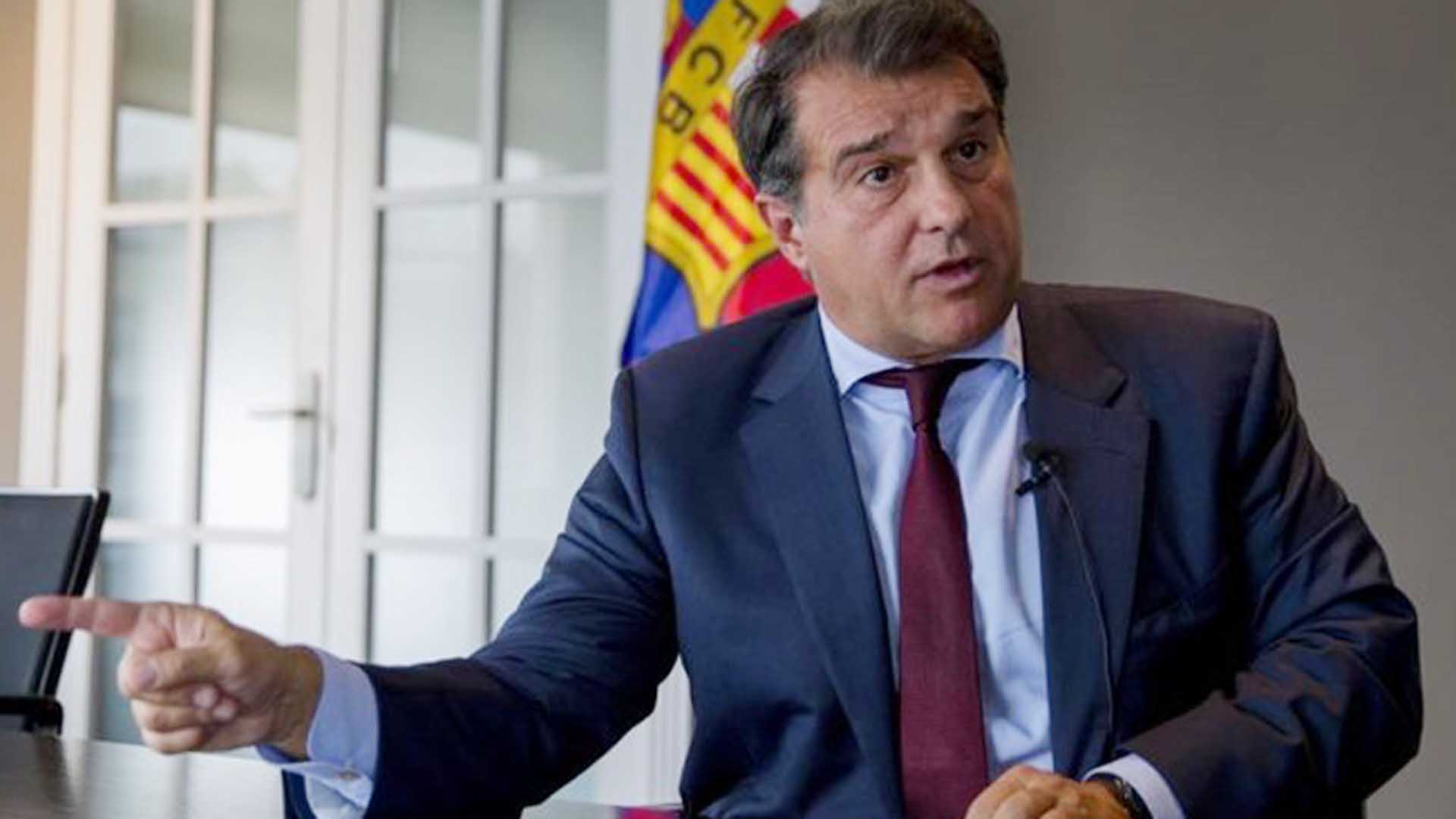  Laporta busca la presidencia del FC Barcelona