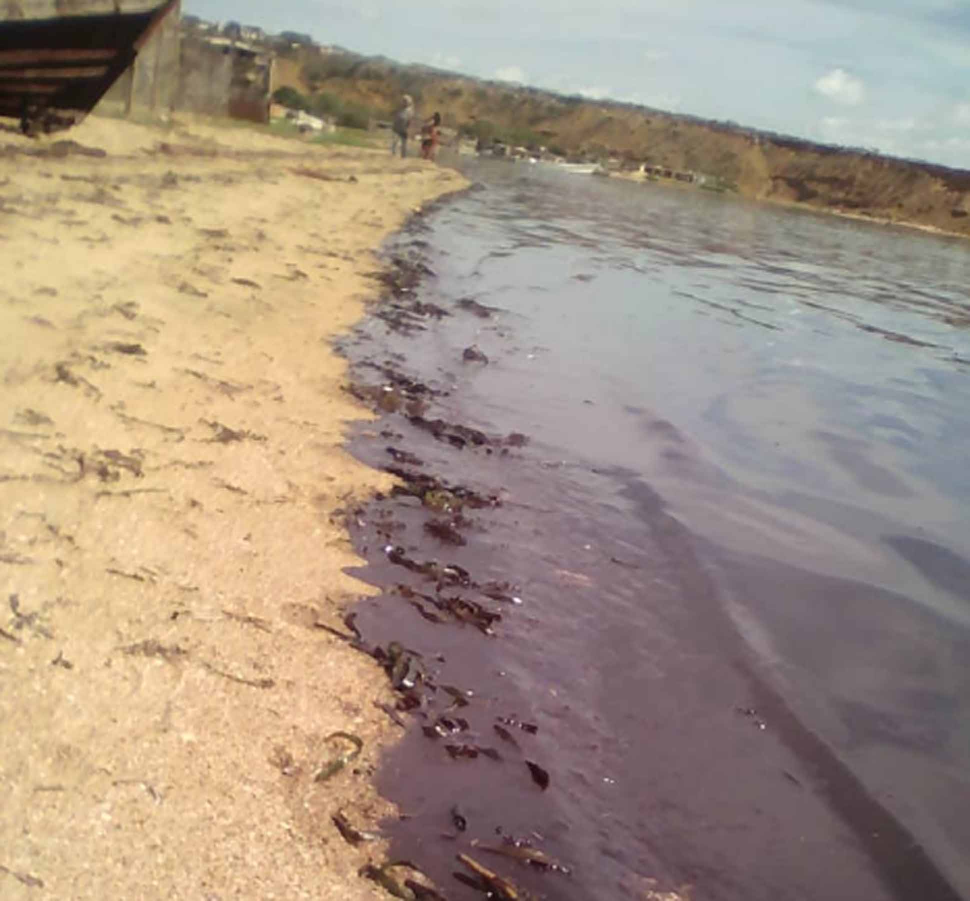 Alerta| Denuncian crudo a orillas de Costa de la Bahía