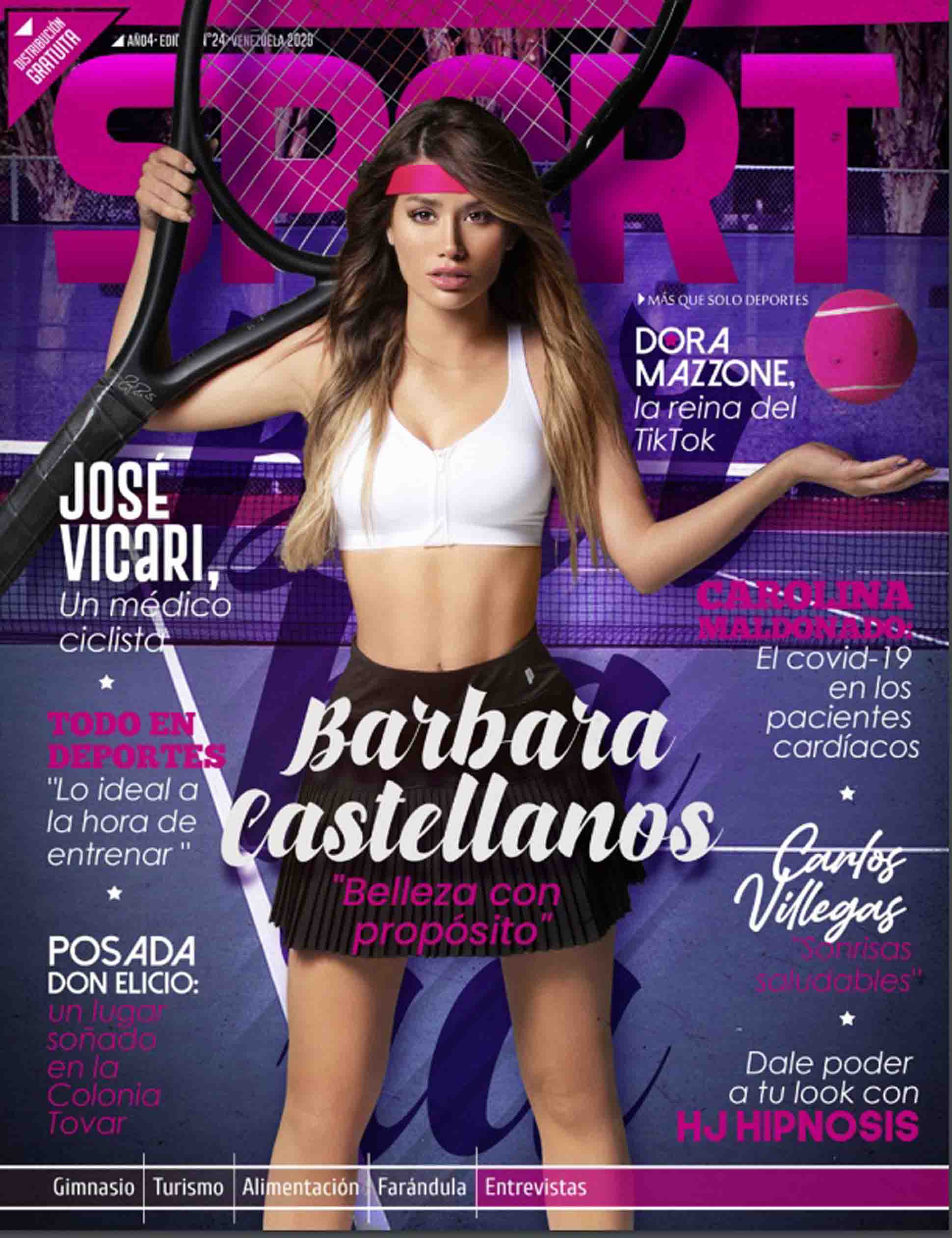  Barbara Castellanos en la Edición 24 de Sport Magazine