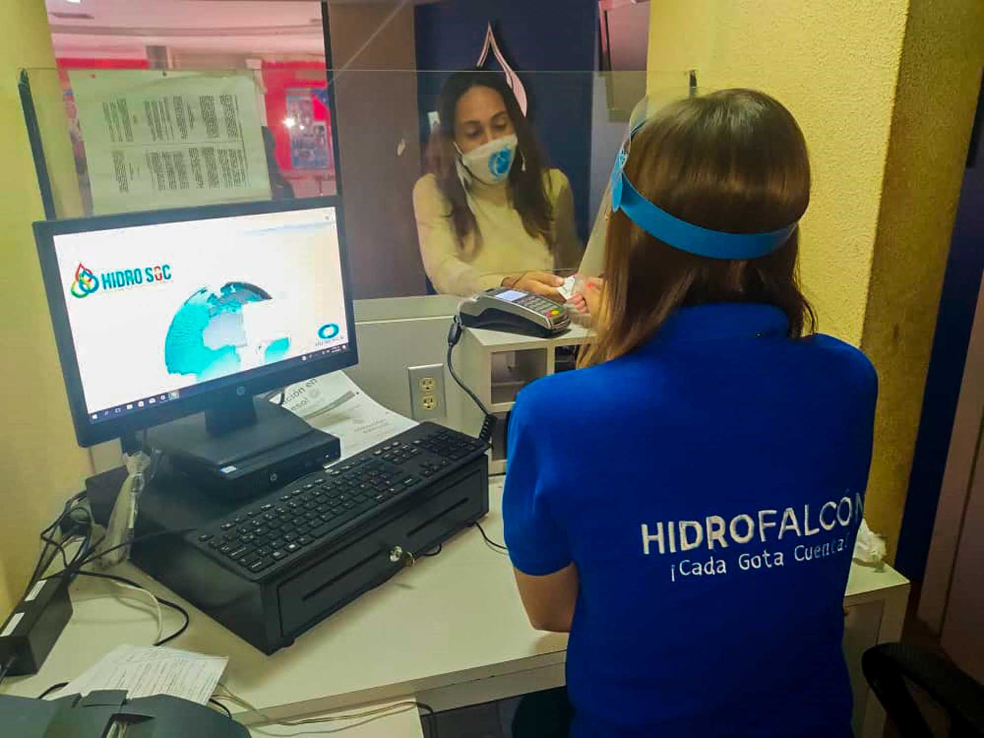 Hidrofalcón reapertura oficina de atención al cliente en semana de flexibilización