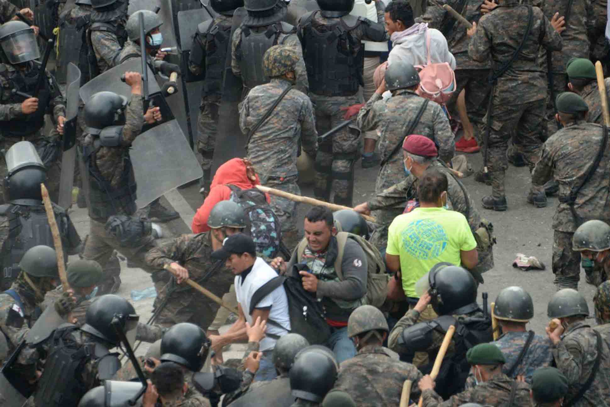 Guatemala represión
