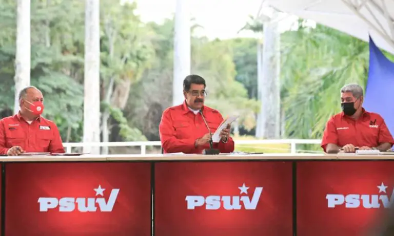 Maduro confirma su confianza en nuevo liderazgo del PSUV