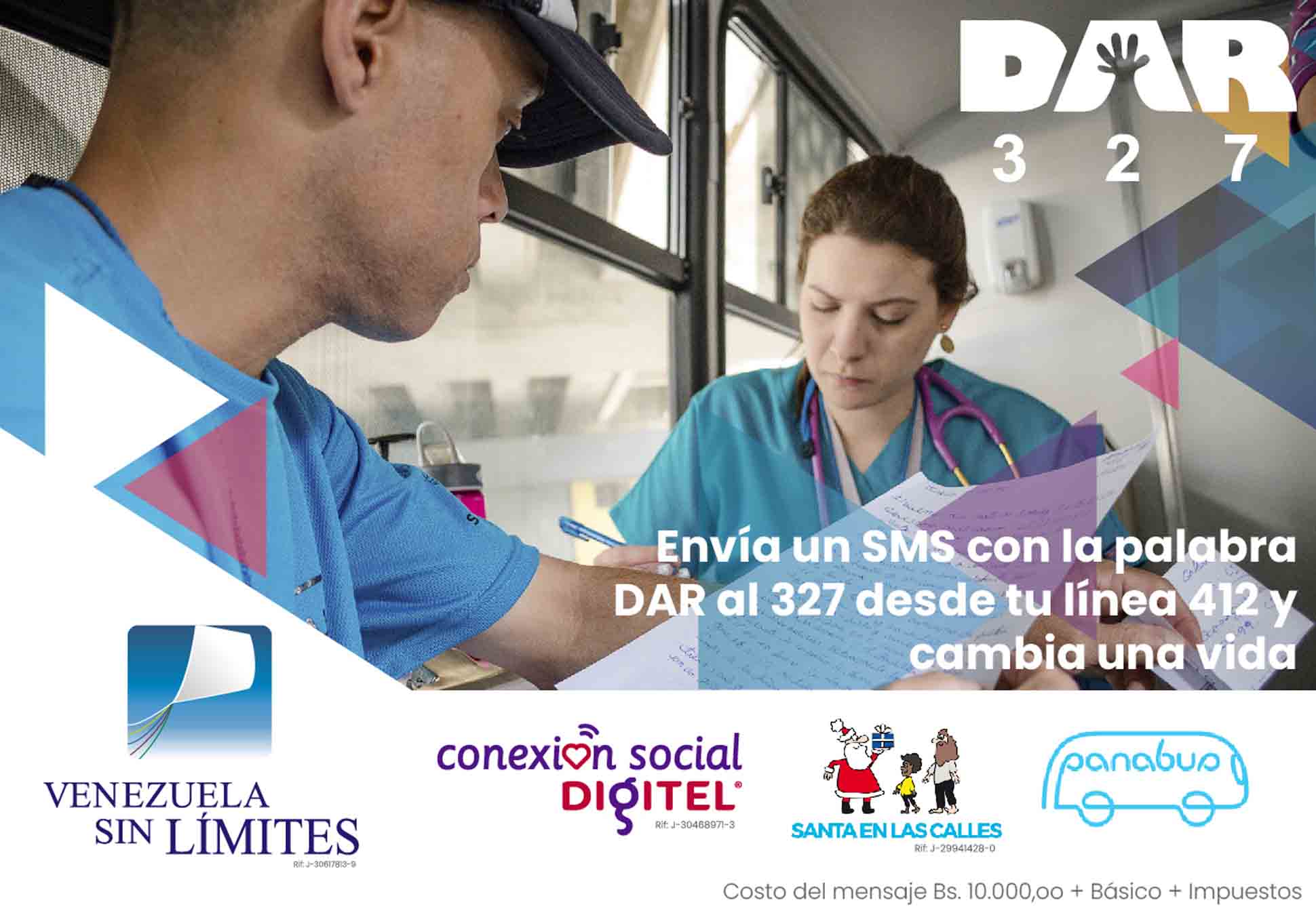  Conexión Social Digitel apoya la campaña DAR a beneficio de Panabus