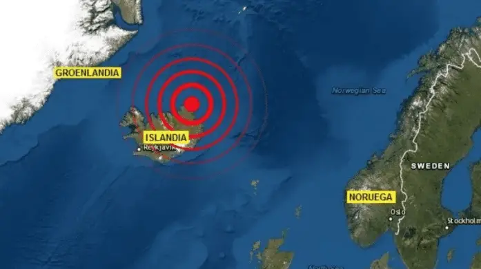 terremoto en islandia
