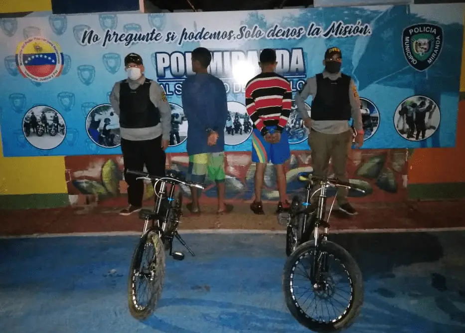  Tres detenidos por comercializar dos bicicletas hurtadas