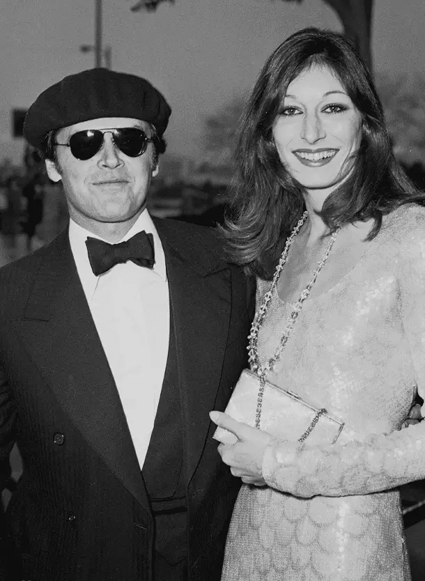 Anjelica Huston y Jack Nicholson