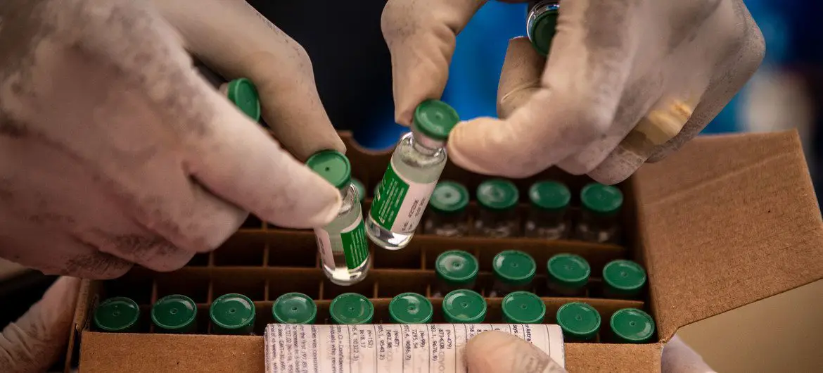  OPS hace seguimiento a la llegada de vacunas de Covax a Venezuela