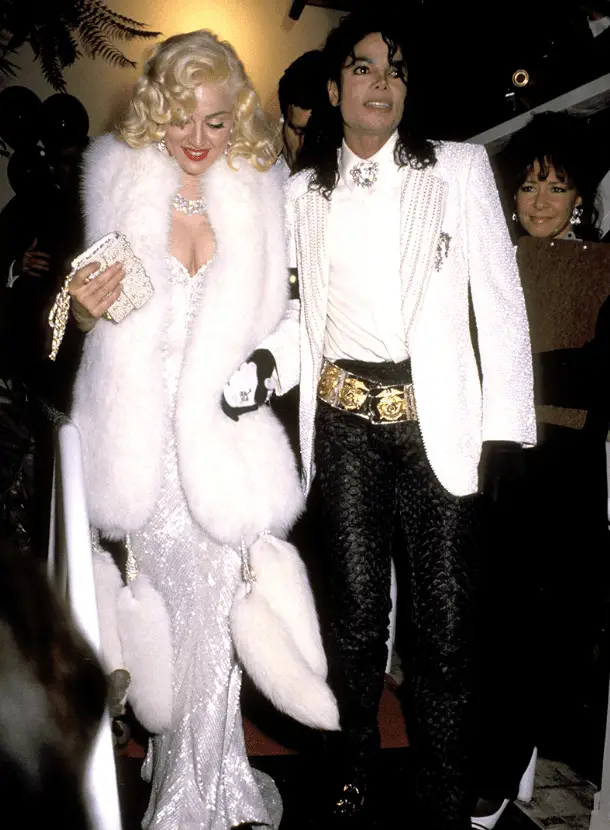 Madonna y Michael Jackson.