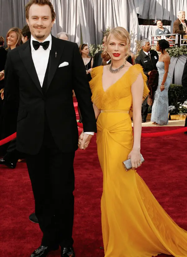 Michelle Williams y Heath Ledger.
