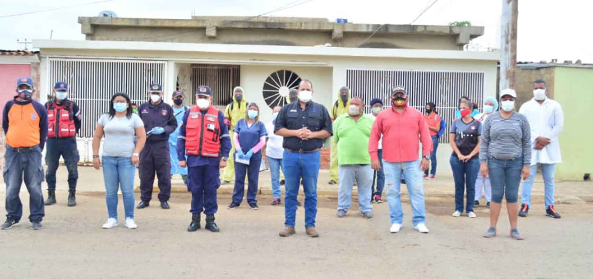 Desinfección en Las Velitas