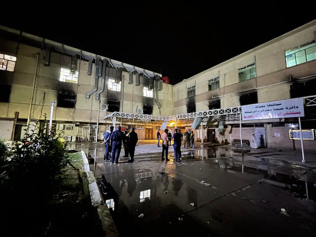 explosión hospital irak