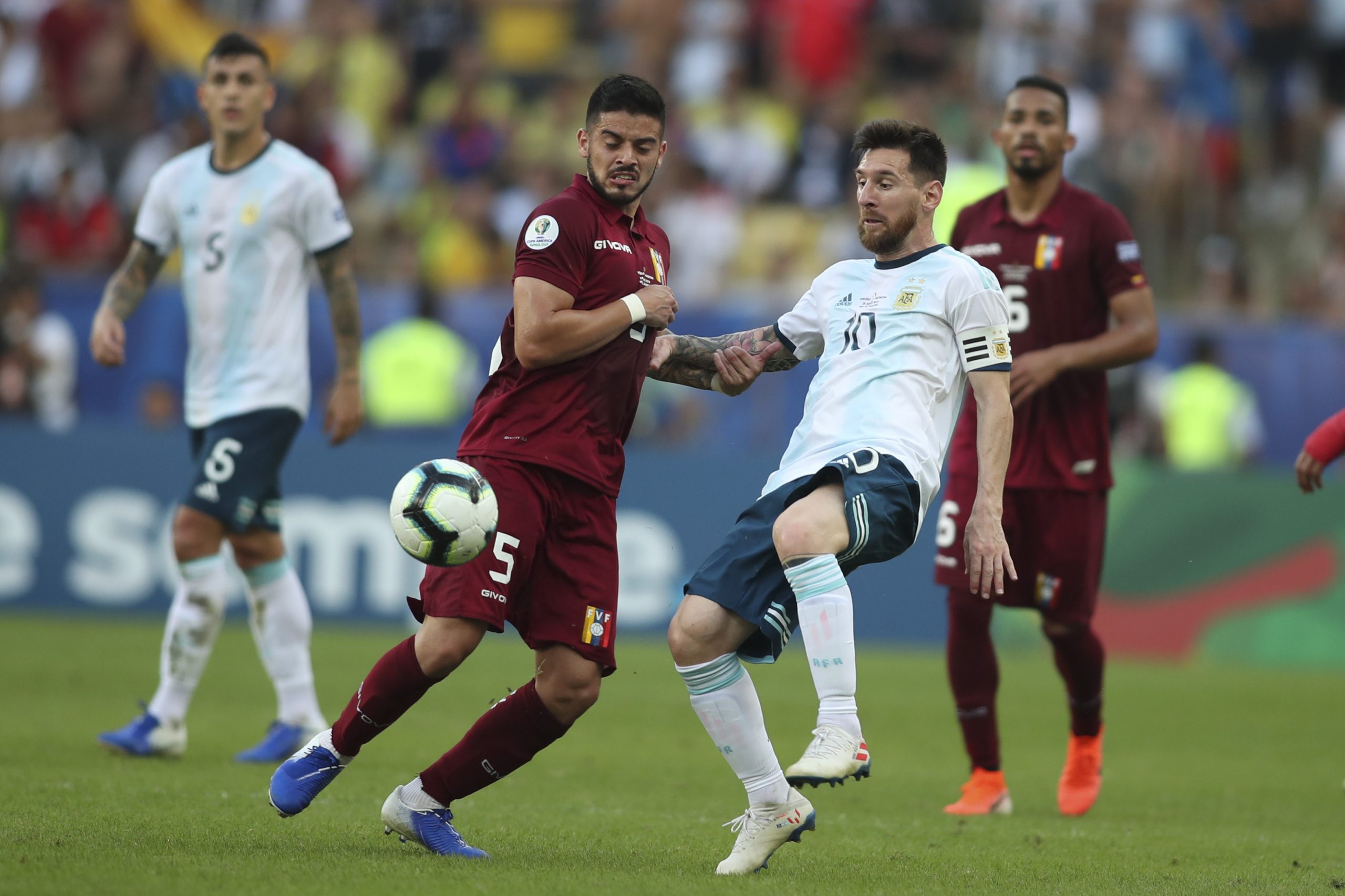  Argentina define plantel para duelo amistoso ante Italia