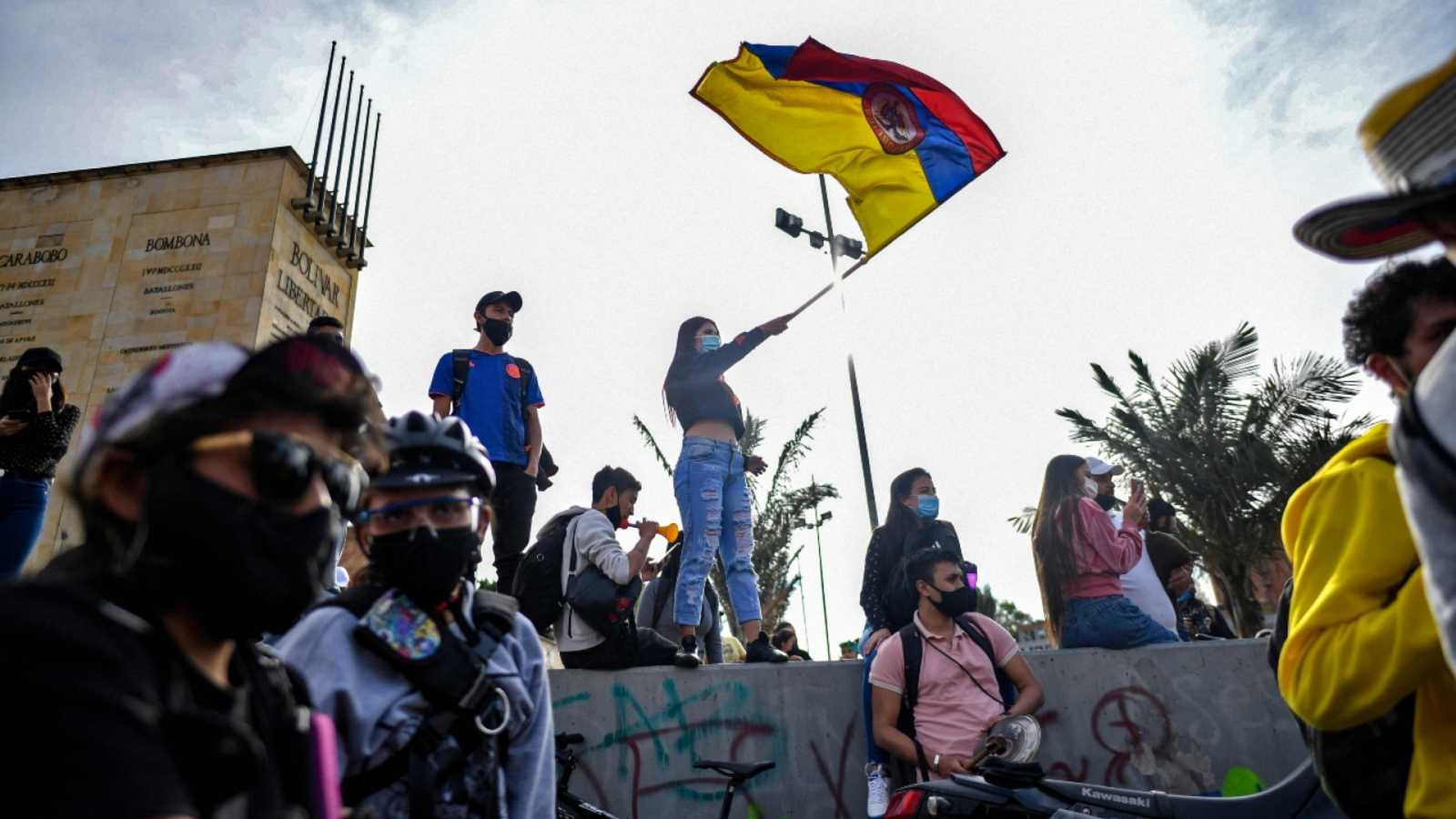 DESAPARECIDOS PROTESTAS DE COLOMBIA