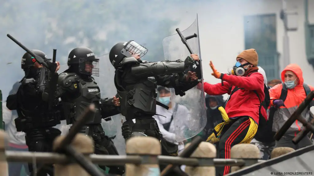 protestas de colombia
