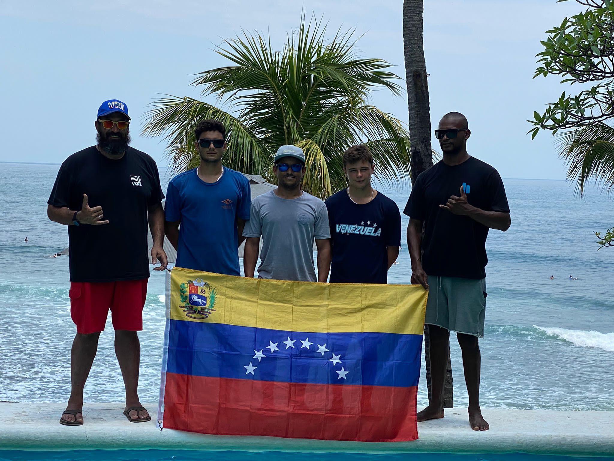  Venezuela tiene selección masculina de Surf