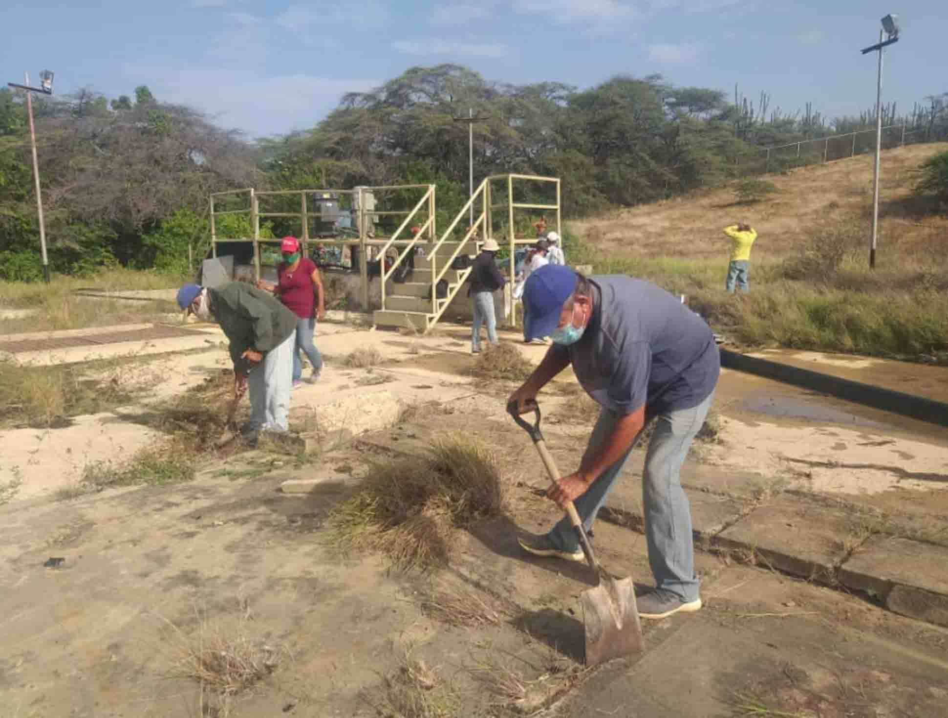  Mesas Técnicas de Agua ejecutaron trabajo voluntario en planta El Isiro