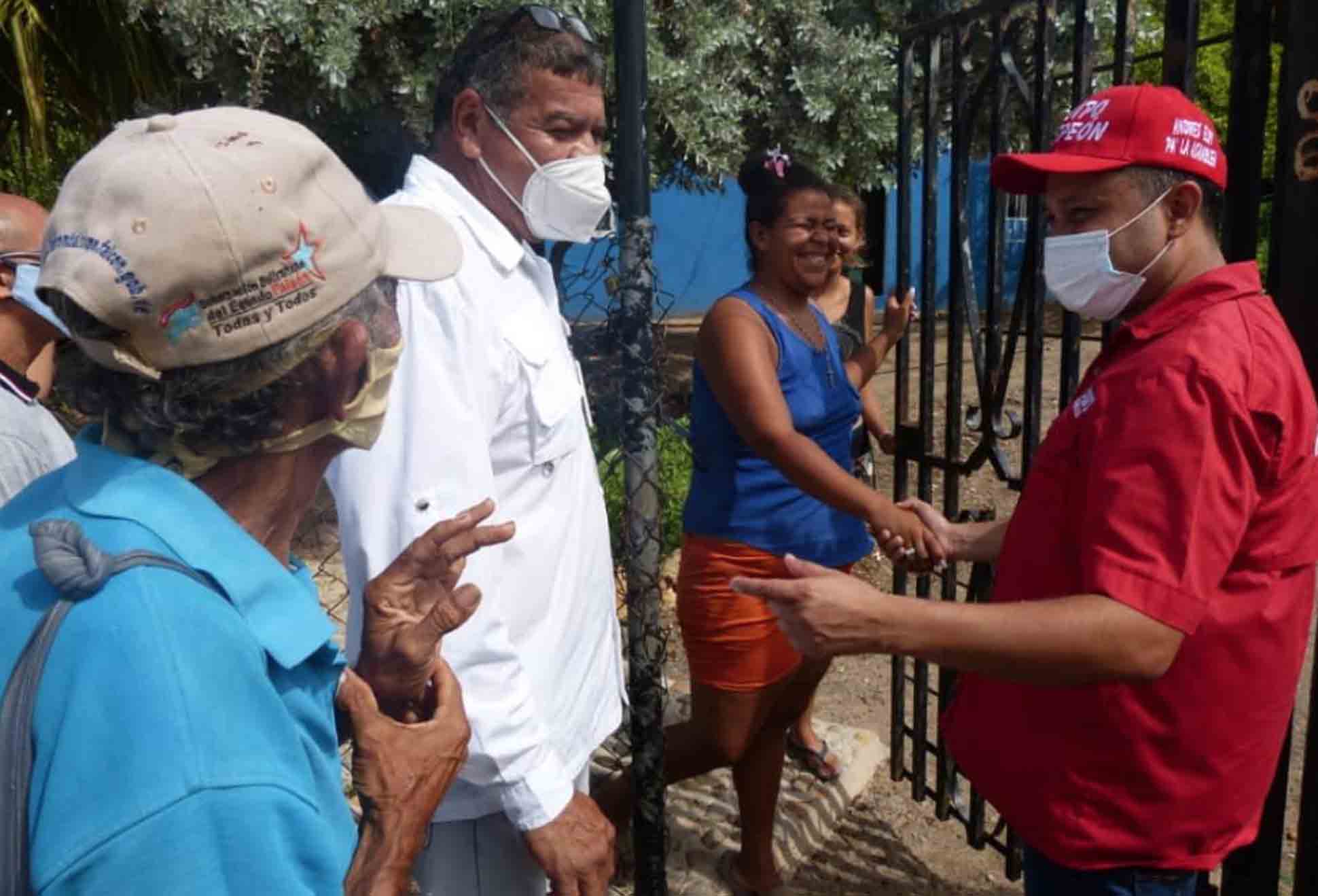 Chavistas de Caujarao se anotan con Andrés Eloy Méndez