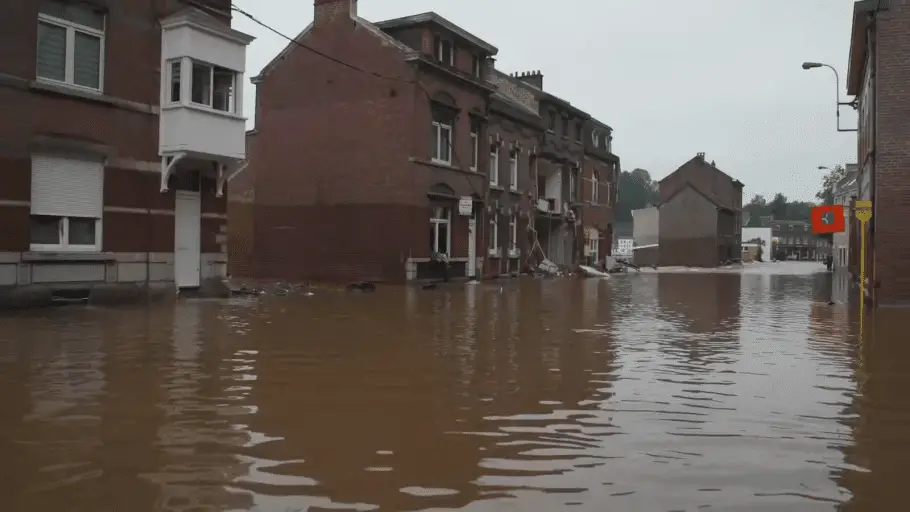 Bélgica | Bajó el nivel de las aguas pero sigue la alerta