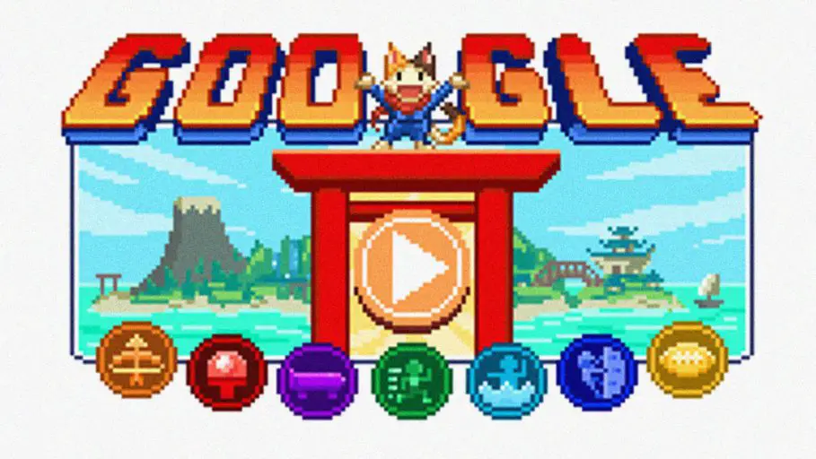 Google lanzó su mayor 'doodle' en forma de videojuego para celebrar inicio de los JJ.OO. de Tokio (+Video)