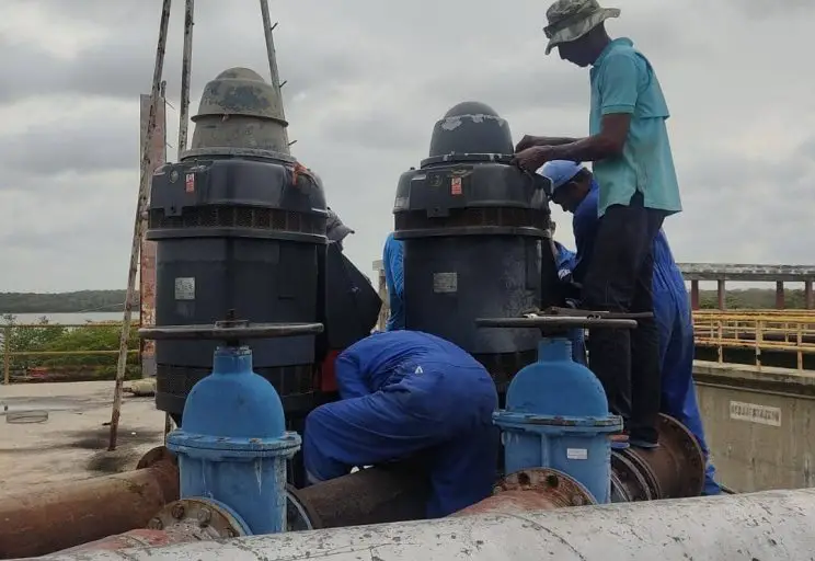 Hidrofalcón instala dos bombas