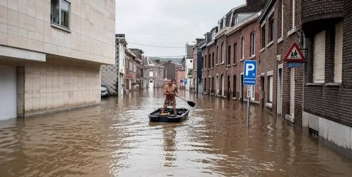  Asciende a 27 el número de fallecidos en las inundaciones en Bélgica