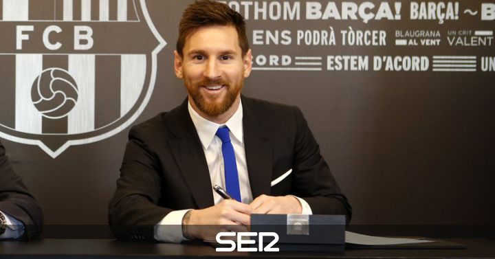  Messi volvió a aterrizar en Barcelona