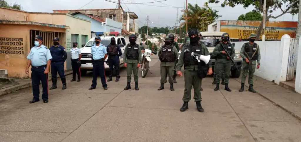de seguridad de Cuadrantes de Paz en 5 municipios del estado Falcón