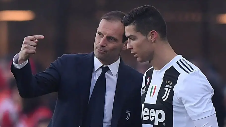 Allegri: «Cristiano me dijo que se queda en el Juventus»