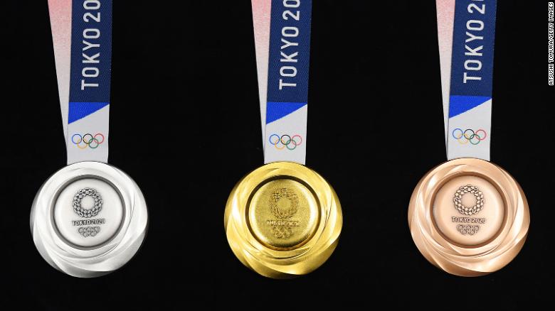 Valor de las medallas olímpicas