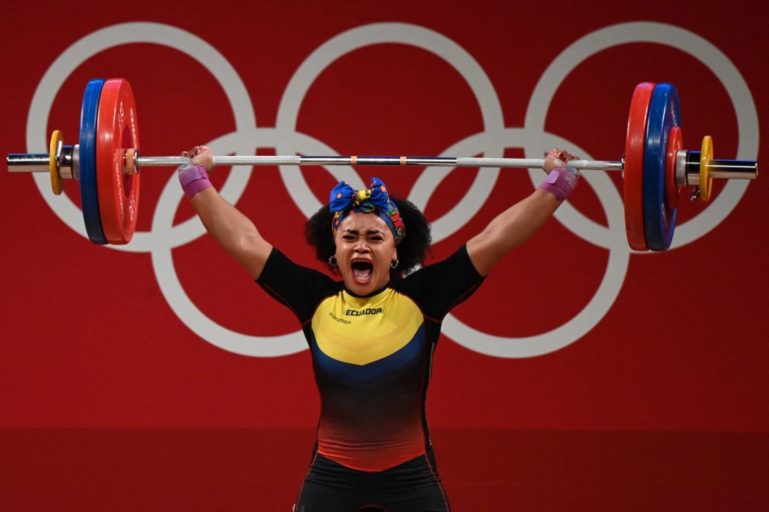 Neisi Dajomes, primera mujer en ganar oro para Ecuador