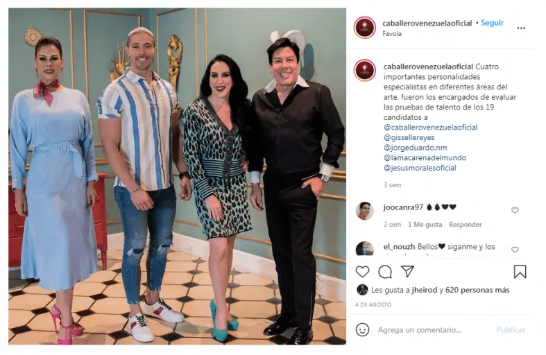 Joseph Daniel Pérez figura como el primer ganador de la 2da. Temporada de “Caballero Venezuela”
