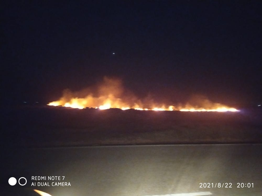  Incendio en Bocaina afecta a comunidades del municipio Falcón