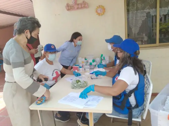 Cruz Roja de la ciudad de Coro realizó Jornada médica en Santa Ana de Paraguaná