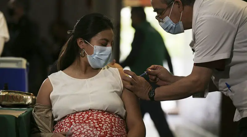 mujeres embarazadas pueden vacunarse luego del segundo trimestre de gestación