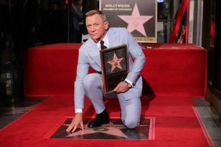 Daniel Craig se despide de James Bond con una estrella en el Paseo de la Fama