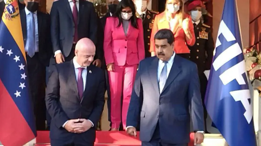 Maduro destina recursos para construir Centro Nacional de Fútbol
