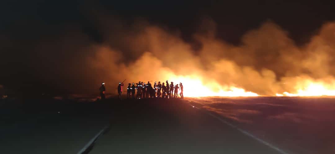  Municipio Falcón| Apagan incendio en La Bocaina