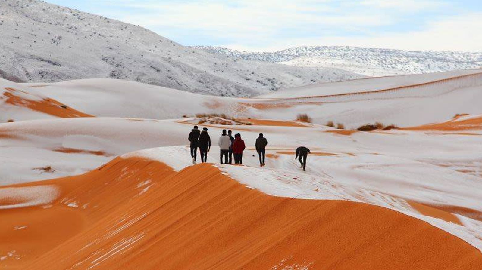  Nevó en el Sahara, ¿Qué está pasando?