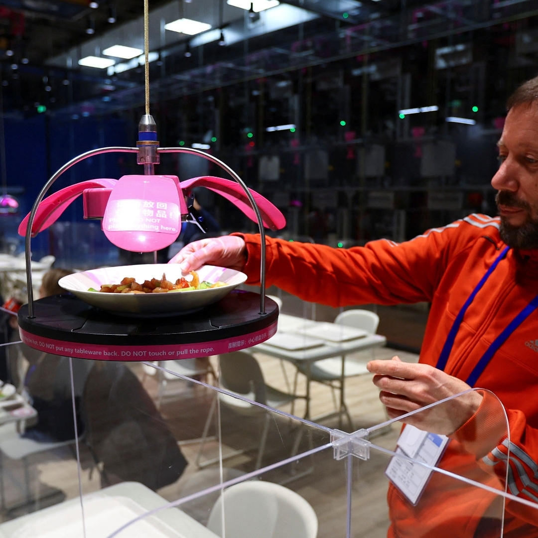  Una cafetería robótica en los Juegos Olímpicos de Invierno en Beijing + (Vídeo)