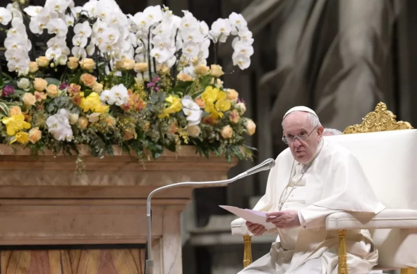  Papa Francisco insta a no olvidarse de la guerra en Ucrania