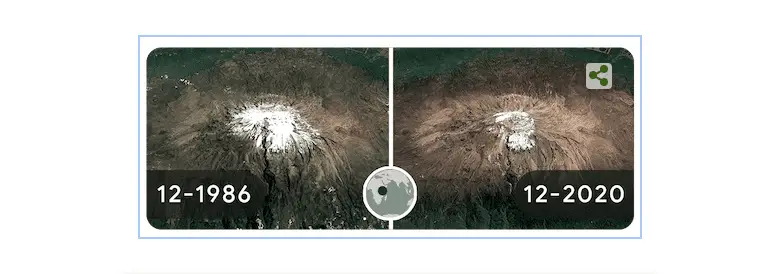Google dedica doodle al cambio climático por el Día de la Tierra
