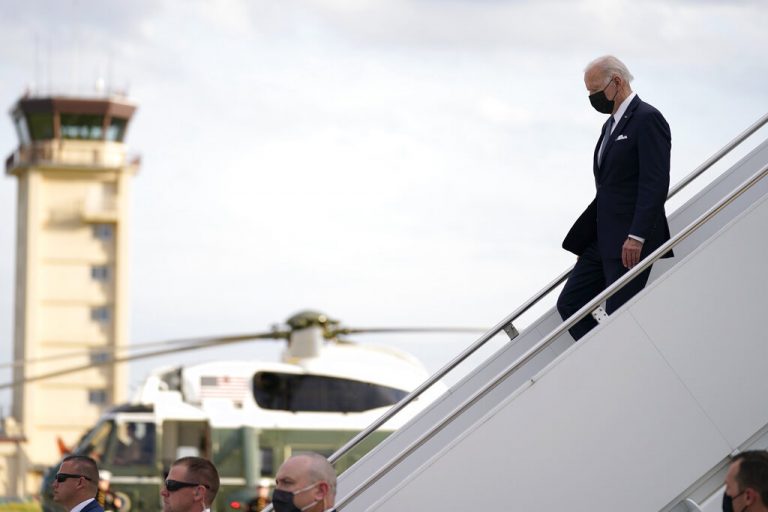 Biden llega a Puerto Rico para evaluar daños del huracán Fiona