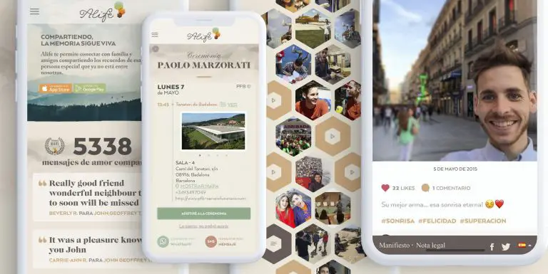 Alife, la app para compartir recuerdos de familiares fallecidos