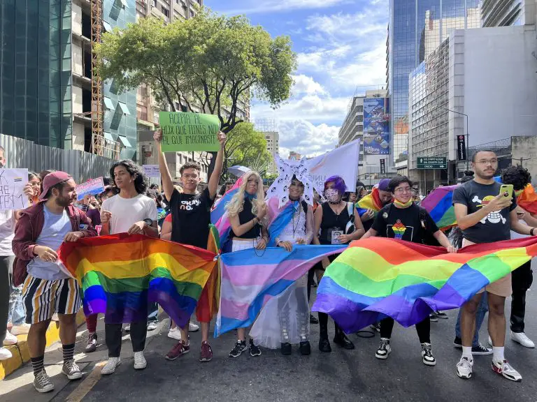 Comunidad LGBTI protestó en Caracas contra la discriminación